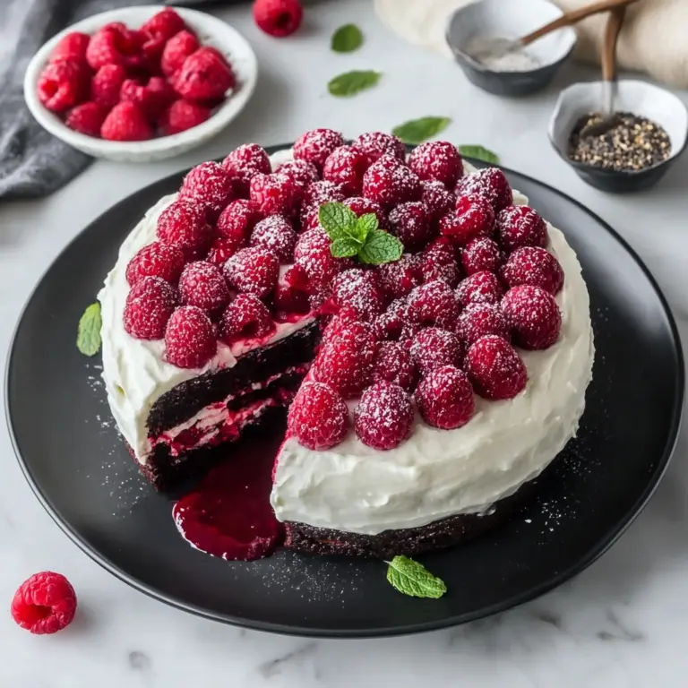 White Chocolate Raspberry Dream Cake Recipe