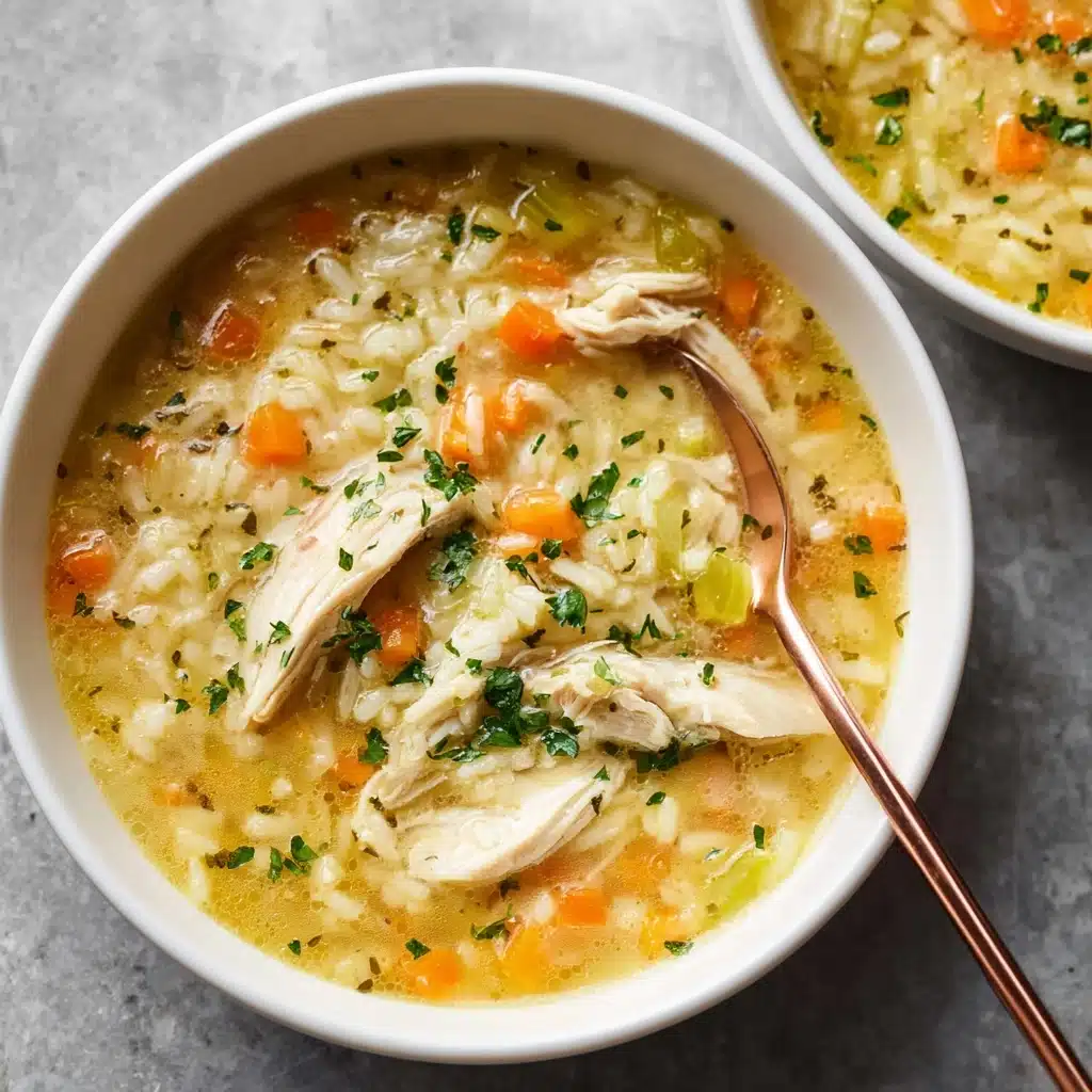 Lemon Chicken Orzo Soup  - Recipe Image