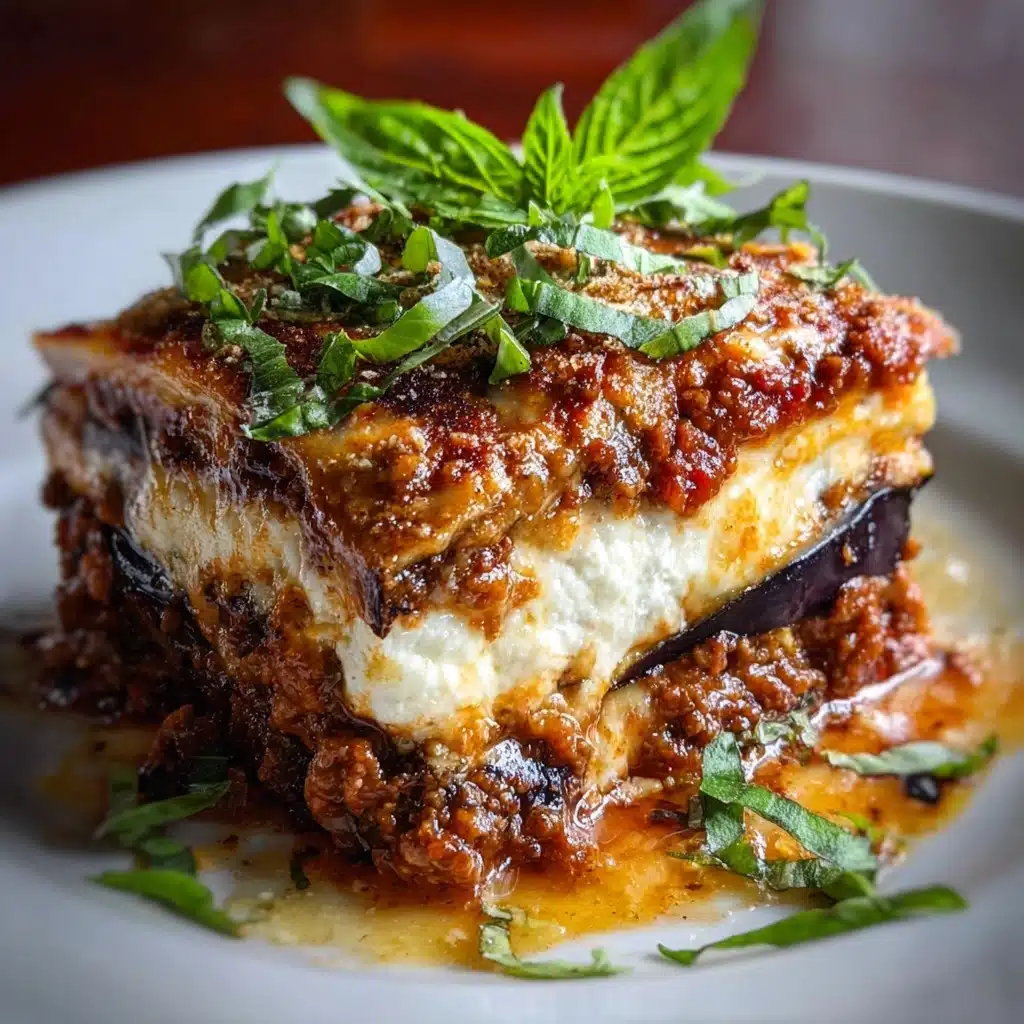 Eggplant Lasagna with Ricotta – No Pasta Needed Recipe - Recipe Image