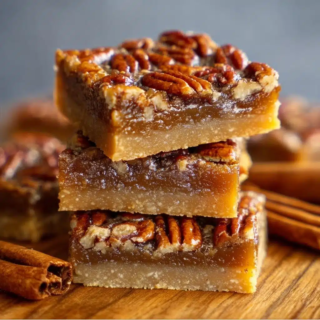 Easy Lazy Girl Pecan Pie Bars Recipe - Recipe Image