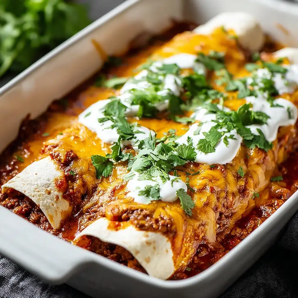 Ground Beef Enchiladas Recipe