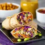 Thai Peanut Chicken Wraps Recipe