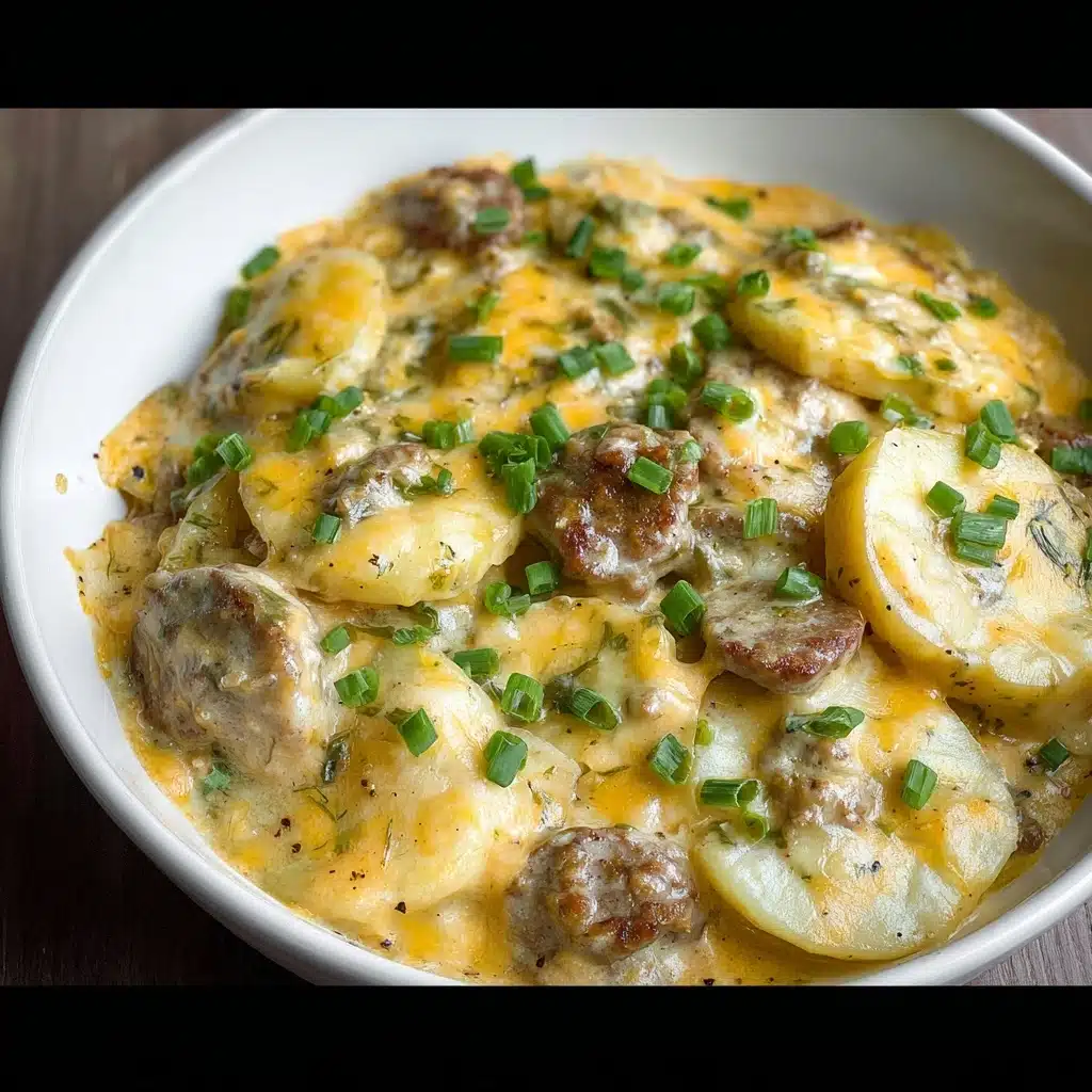 Crockpot Hamburger Potato Casserole Recipe