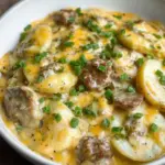 Crockpot Hamburger Potato Casserole Recipe