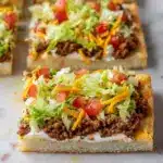 Easy Crescent Roll Taco Pizza Recipe