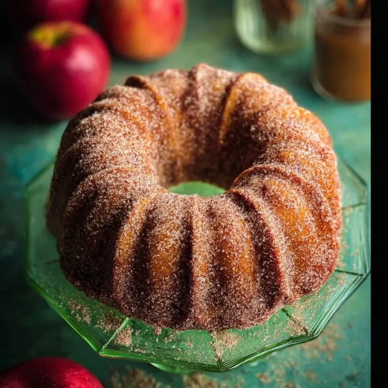 Apple Cider Donut Cake Recipe