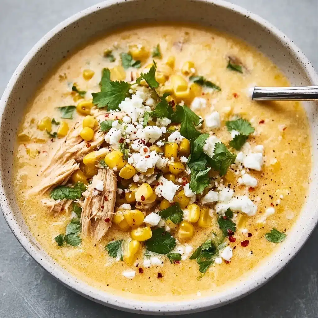Mexican Street Corn Soup Recipe