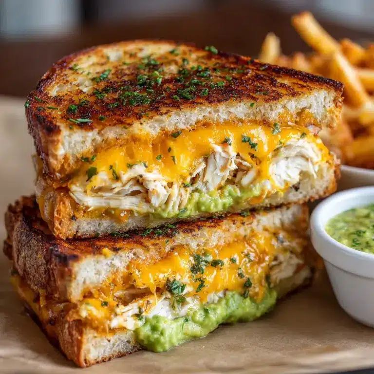 Chicken Avocado Melt Sandwich Recipe
