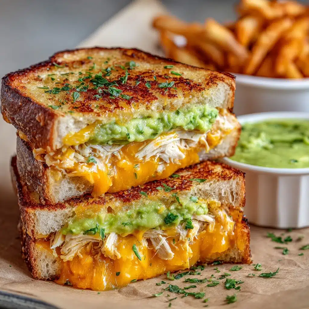 Chicken Avocado Melt Sandwich Recipe - Recipe Image