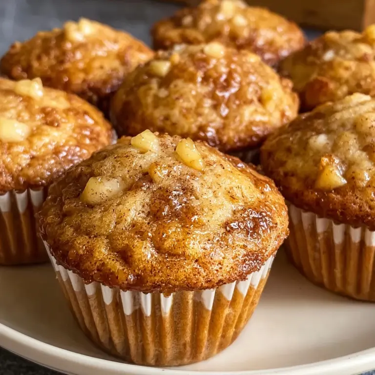 Apple Cinnamon Greek Yogurt Muffins Recipe