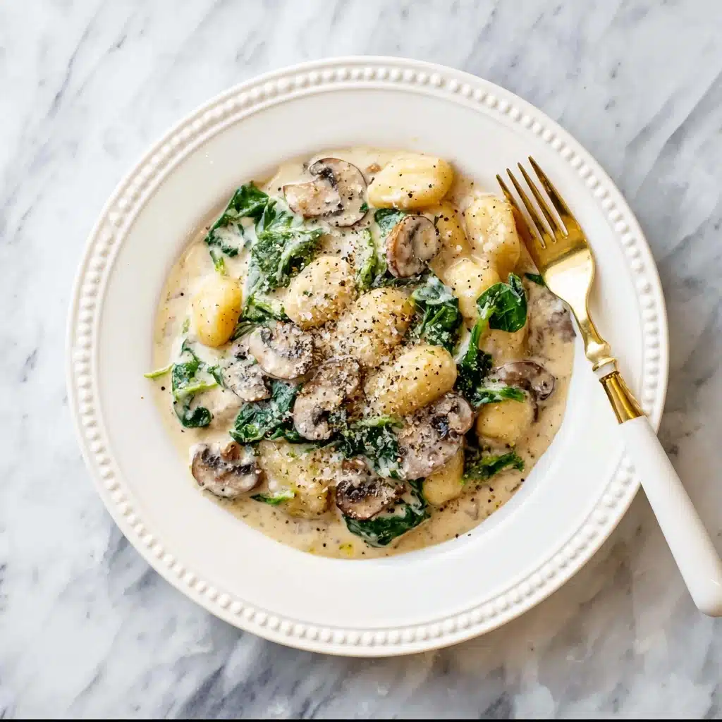 Creamy Mushroom Gnocchi Recipe