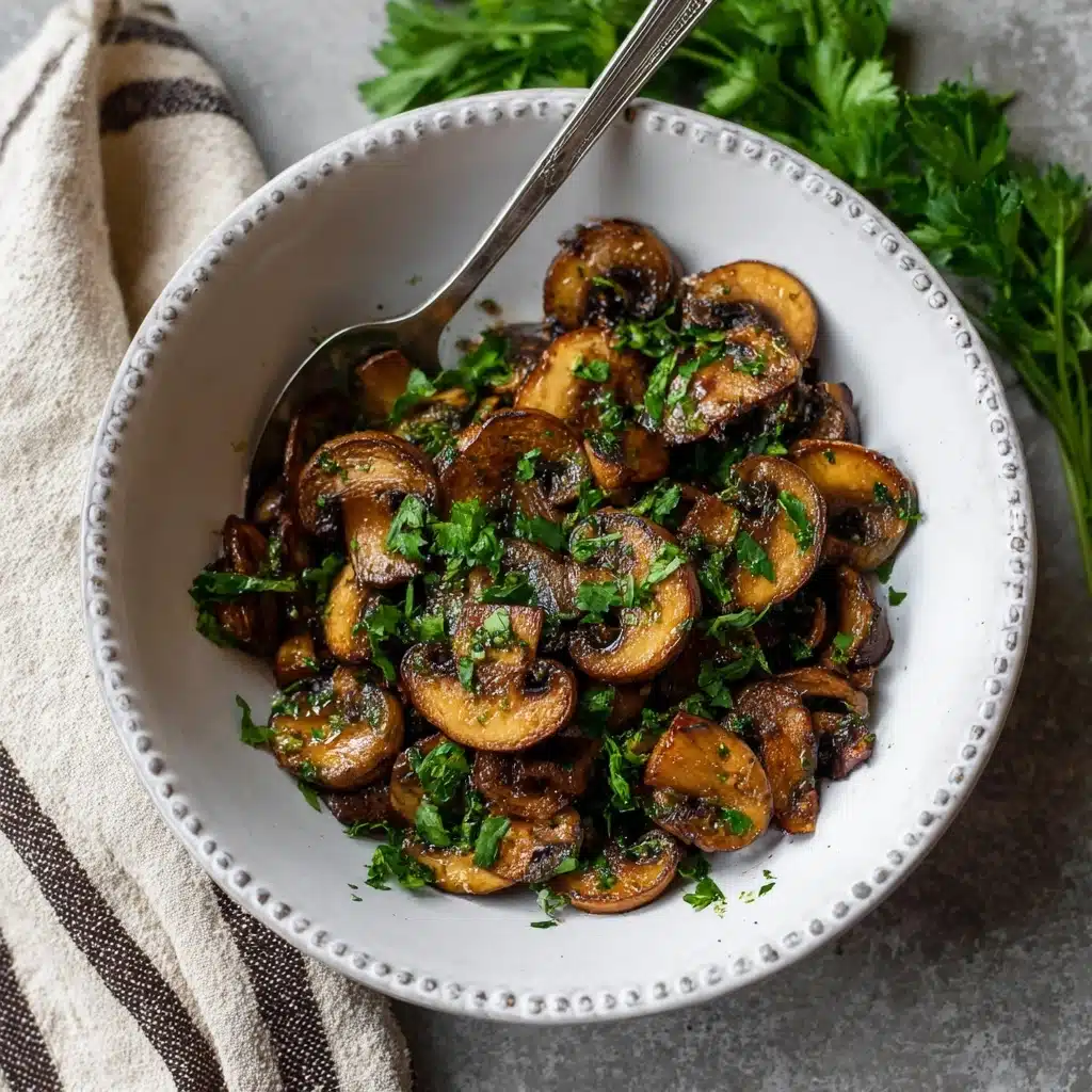 Air Fryer Mushrooms Recipe - Recipe Image