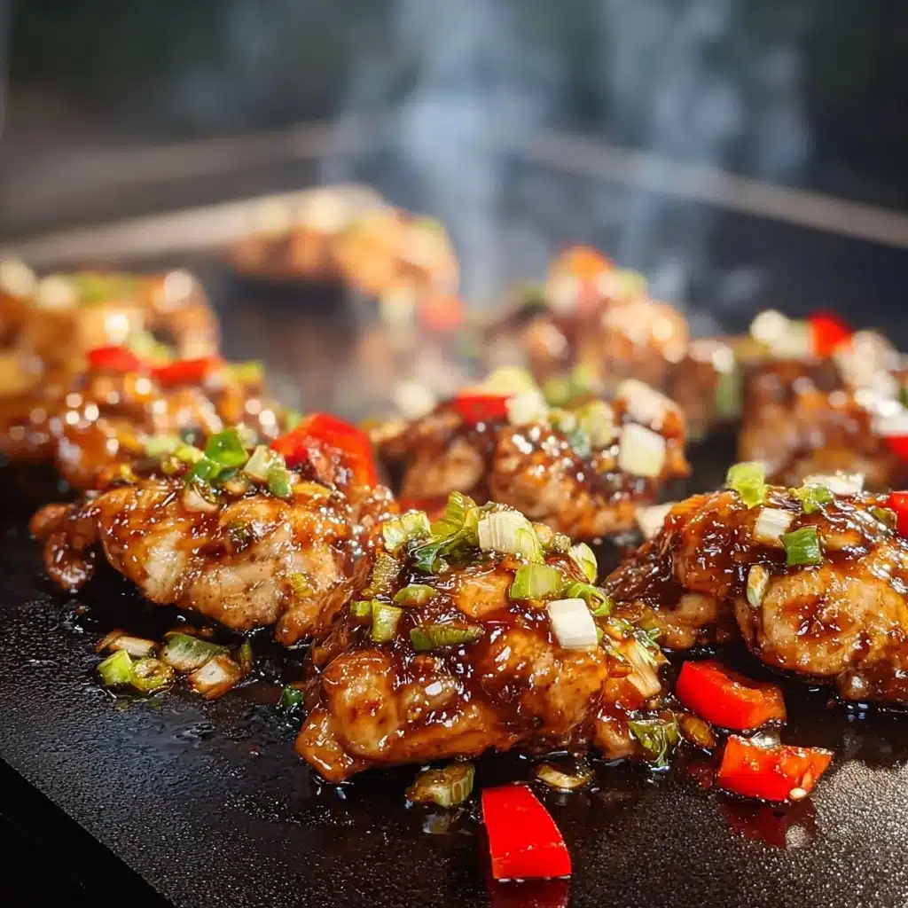 Blackstone Bourbon Chicken On The Griddle Recipe