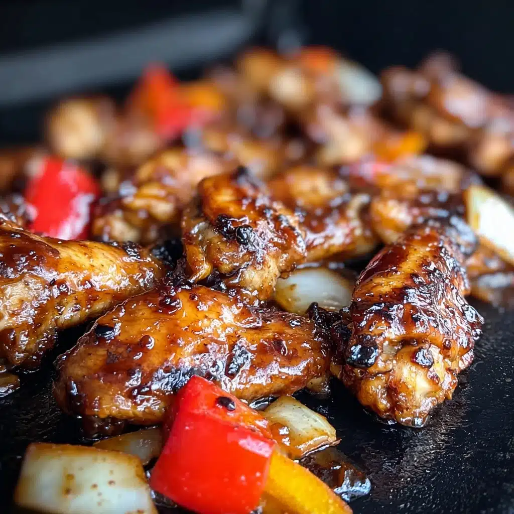Blackstone Bourbon Chicken On The Griddle Recipe - Recipe Image
