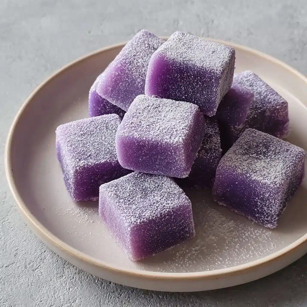 Hawaiian Butter Mochi with Ube Recipe