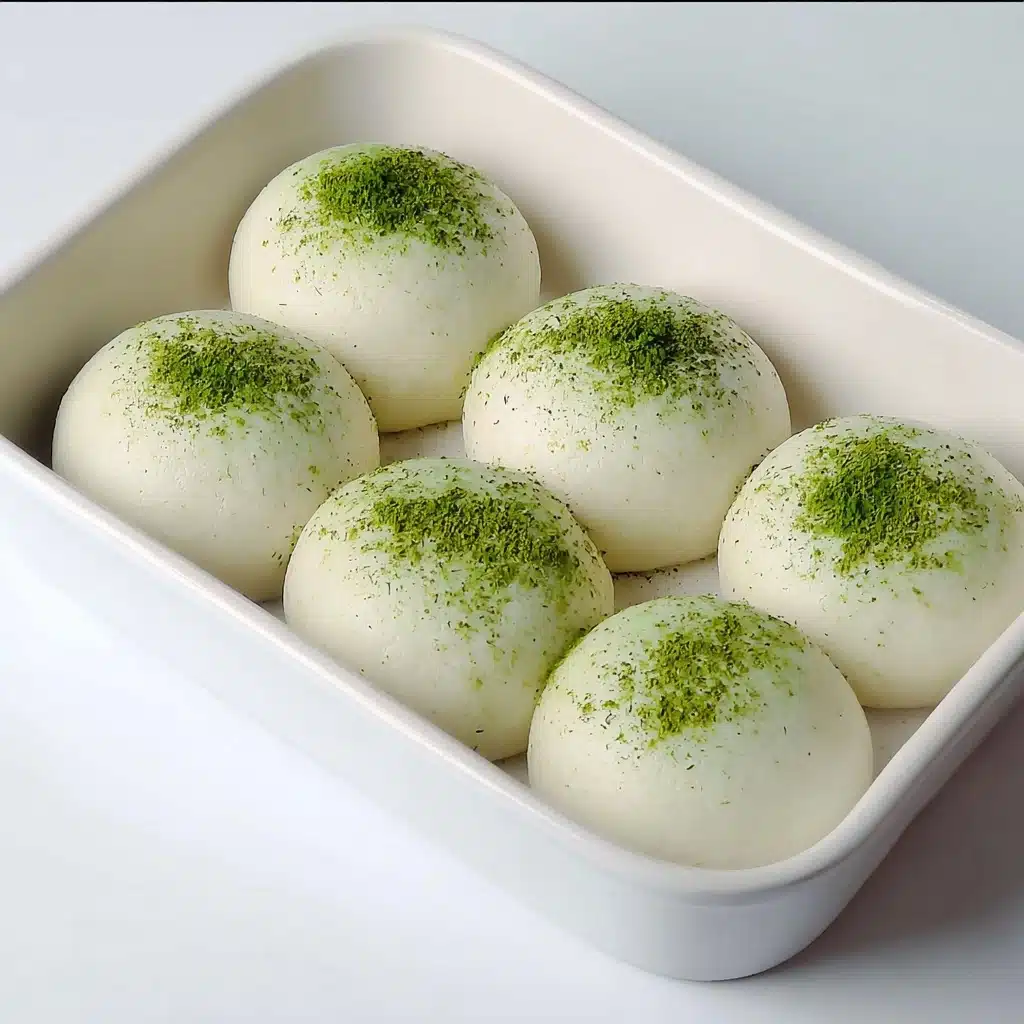 Homemade Matcha Cheesecake Daifuku Recipe