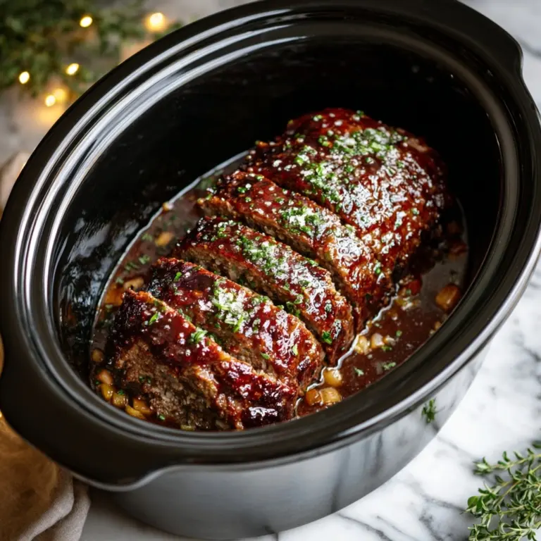 Crockpot Meatloaf Recipe