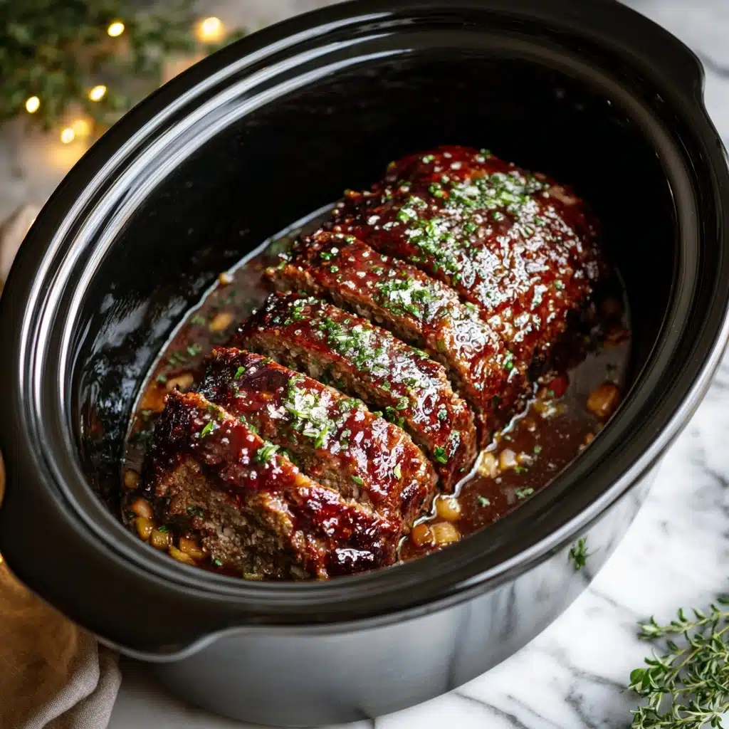 Crockpot Meatloaf Recipe - Recipe Image