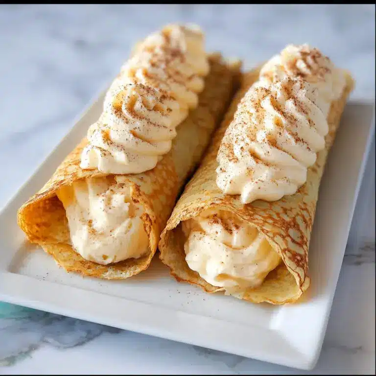 Pumpkin Crepes with Pumpkin Filling Recipe