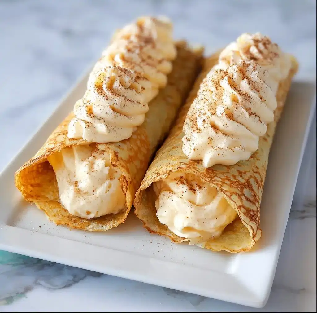 Pumpkin Crepes with Pumpkin Filling Recipe