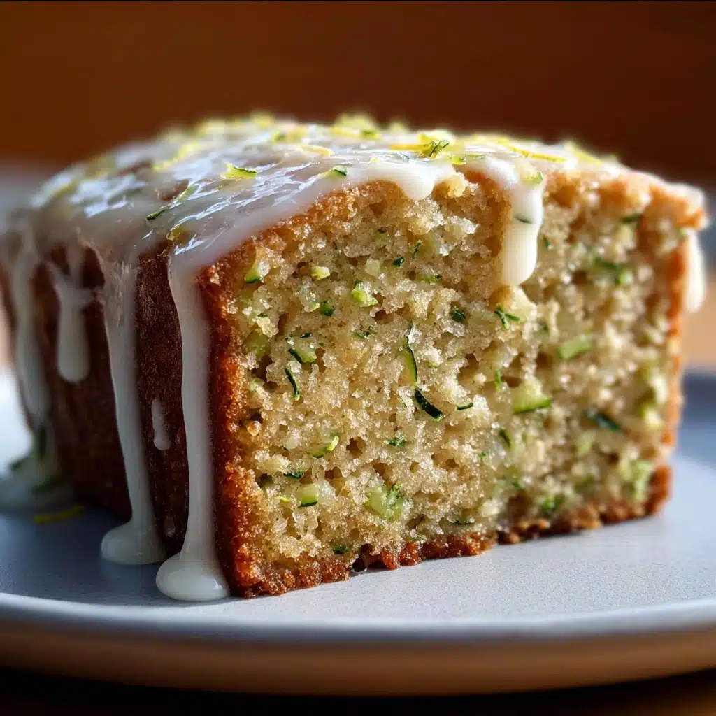 Lemon Zucchini Bars with Glaze Recipe