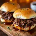 Crockpot French Dip Sandwiches Recipe
