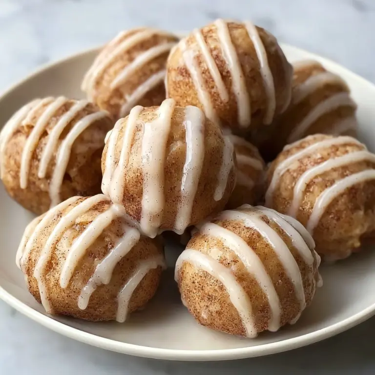 Cinnamon Roll Protein Bites Recipe