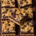 Chocolate Chip Peanut Butter Oatmeal Bars Recipe