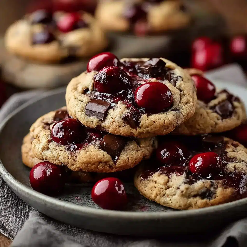 Maraschino Cherry Chocolate Chip Cookies Delight Recipe - Recipe Image