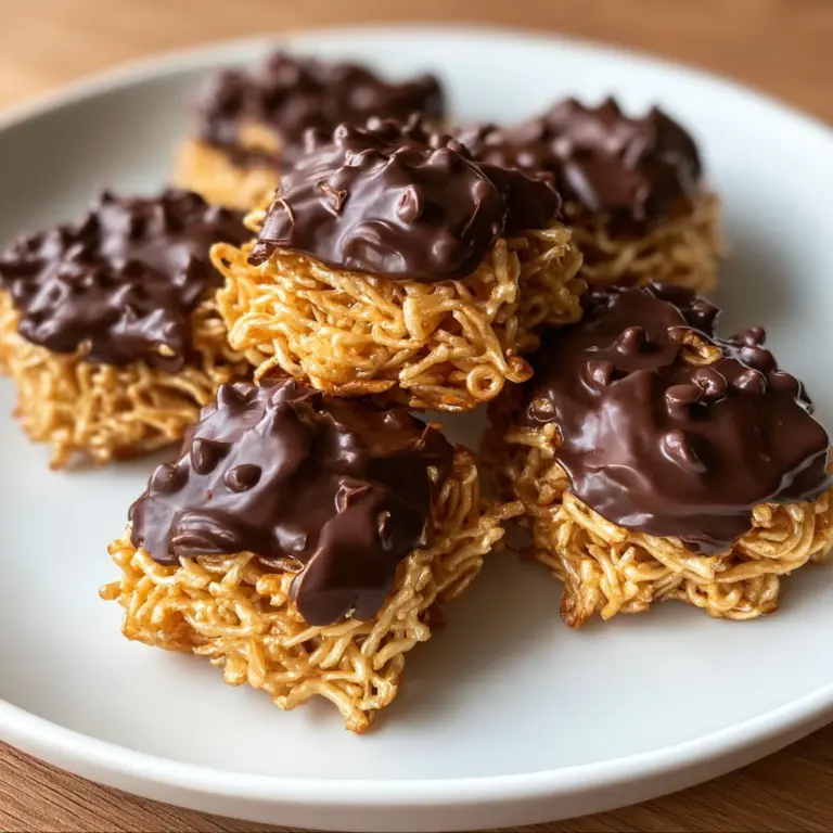 Chocolate Peanut Butter Haystacks Recipe