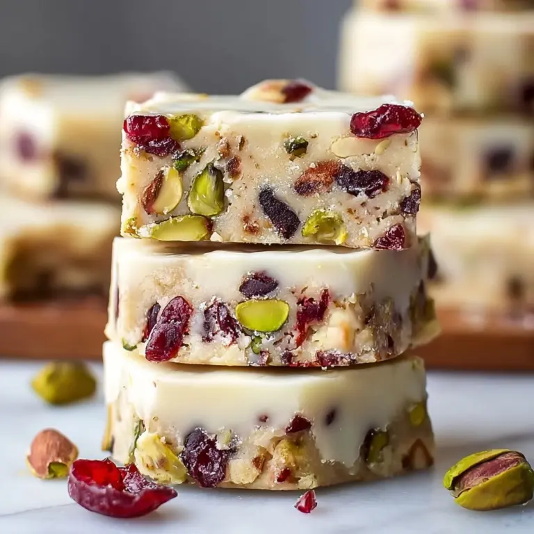 Cranberry Pistachio Shortbread Cookies Recipe