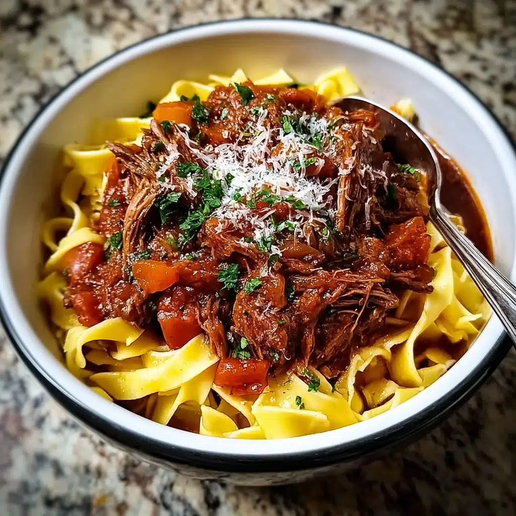 Sunday Slow Cooker Beef Ragu Recipe