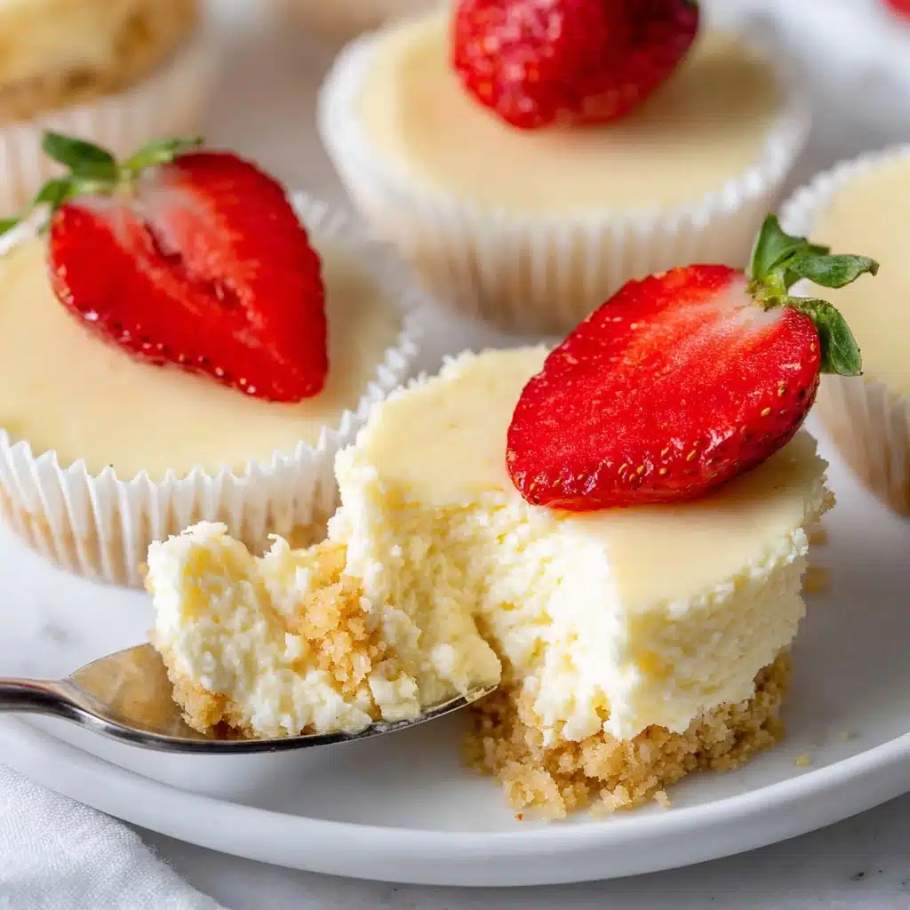 Mini Protein Cheesecakes (Gluten Free, Healthy) Recipe