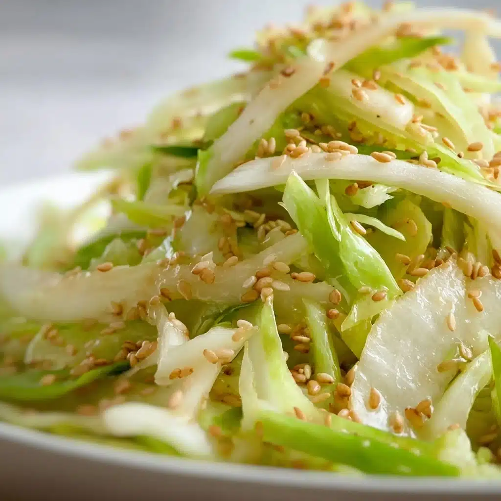 Ginger Sesame Cabbage Recipe