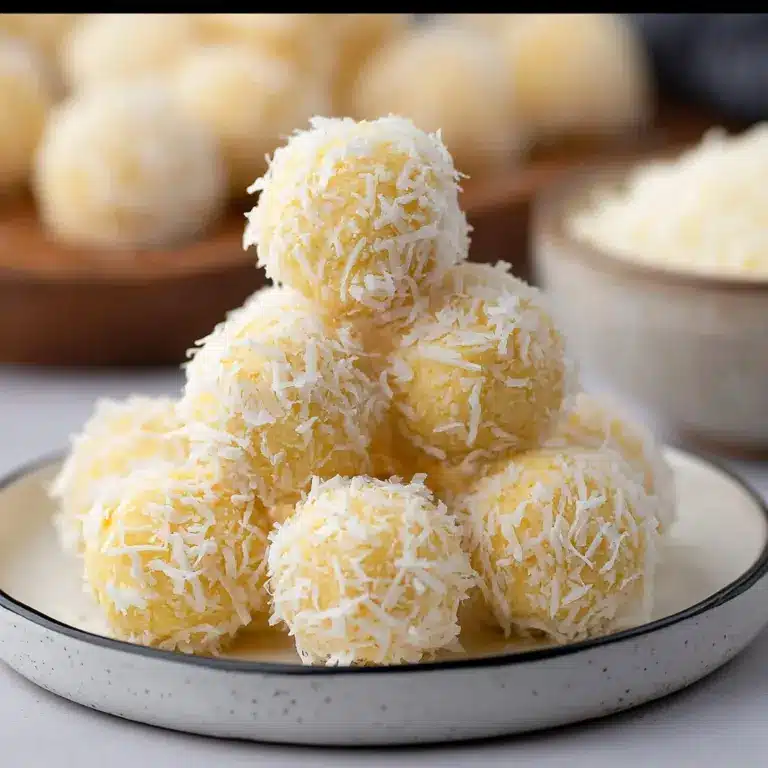 Tropical Pineapple Coconut Balls Recipe