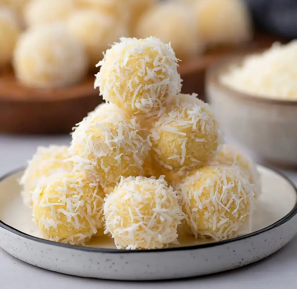 Tropical Pineapple Coconut Balls Recipe