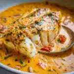 Tilapia in Roasted Pepper Sauce