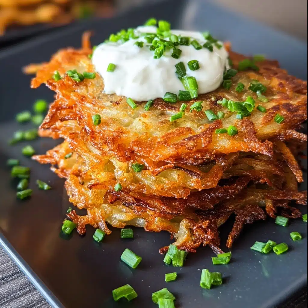 Crispy Potato Pancakes Recipe - Recipe Image
