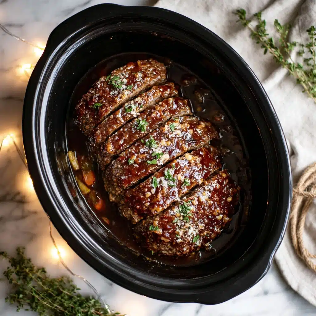 Crockpot Meatloaf Recipe - Recipe Image