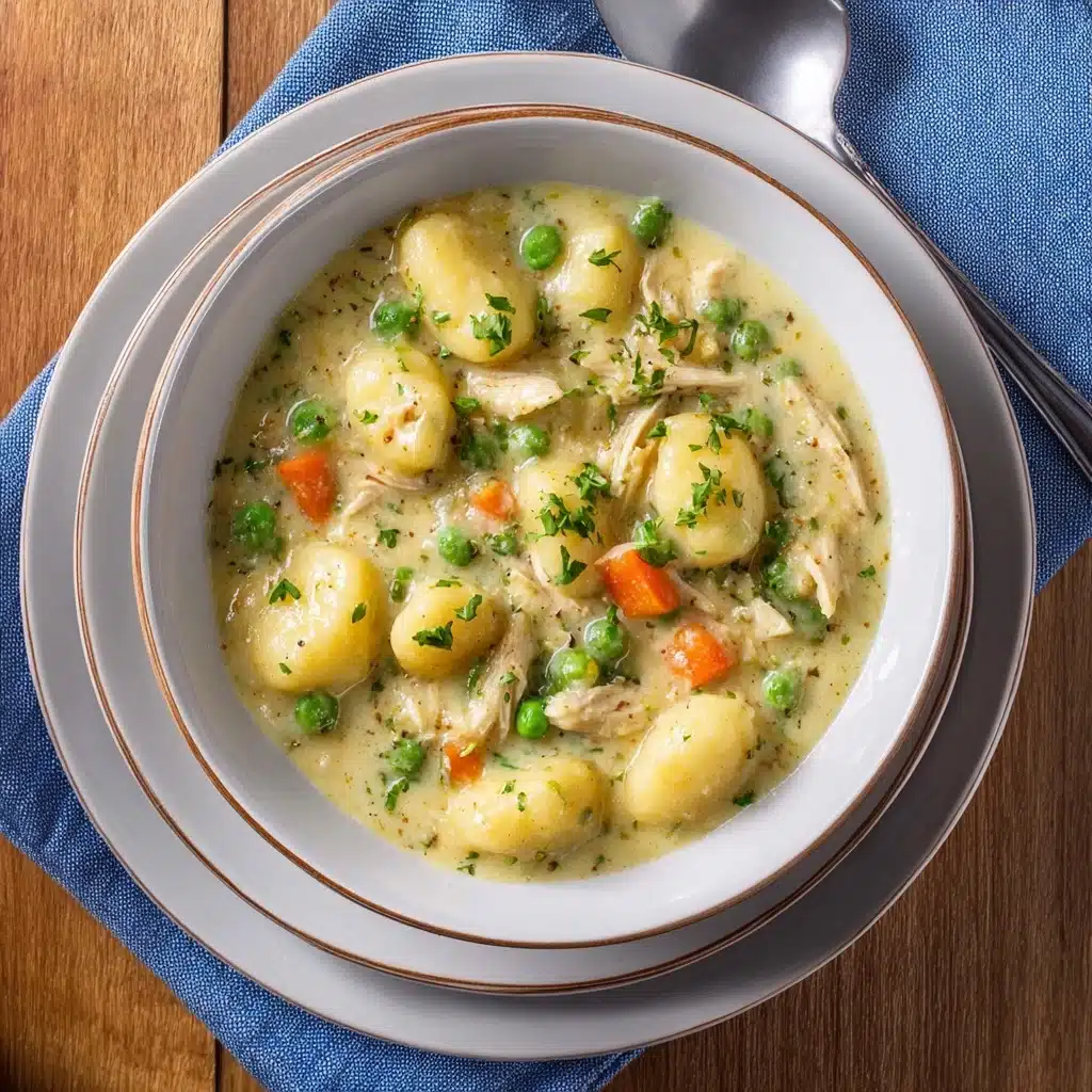One Pot Gnocchi Chicken Pot Pie Recipe - Recipe Image