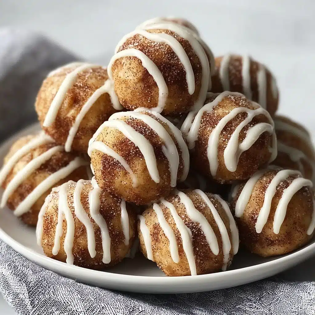 Cinnamon Roll Protein Bites Recipe - Recipe Image