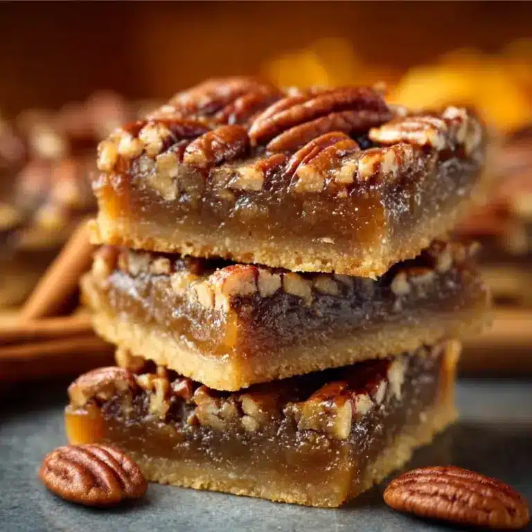 Easy Lazy Girl Pecan Pie Bars Recipe
