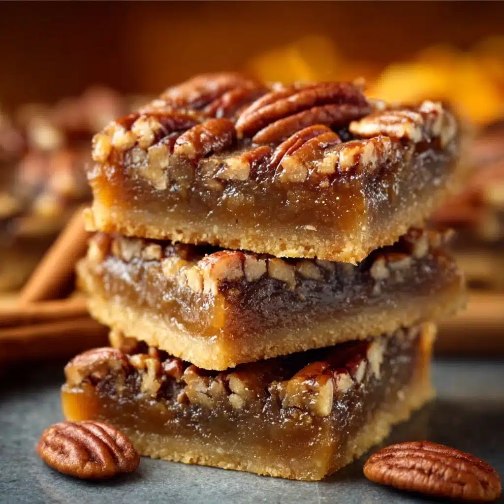 Easy Lazy Girl Pecan Pie Bars Recipe - Recipe Image
