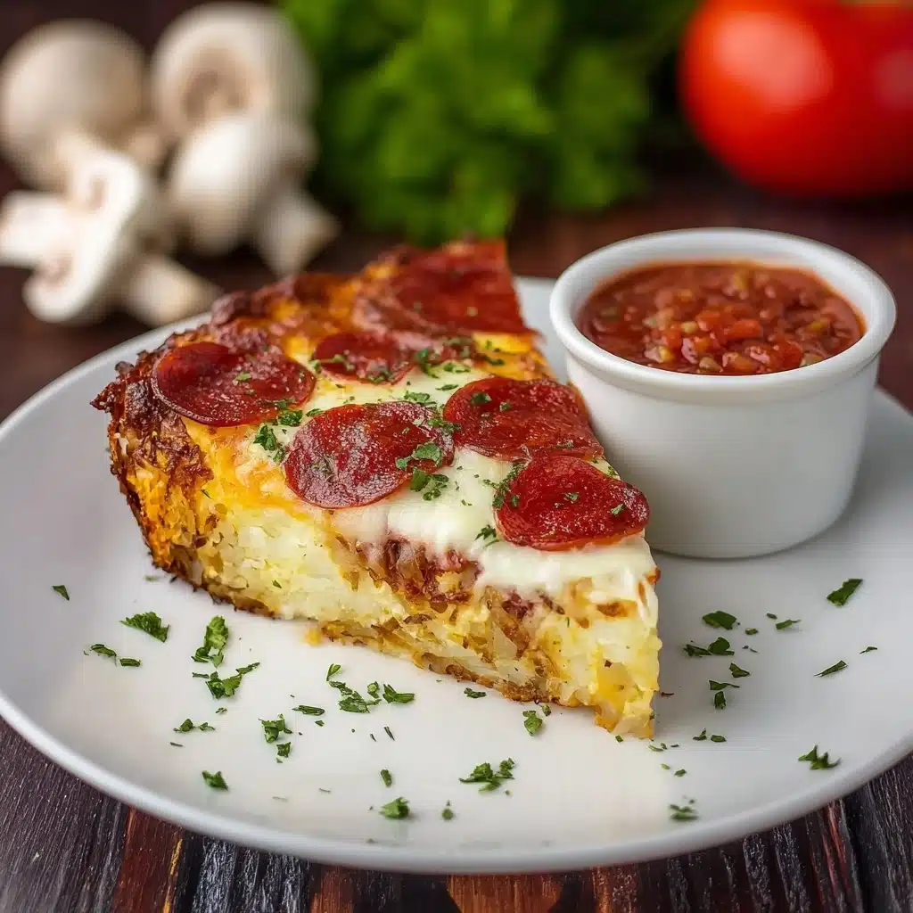 Pizza Style Cottage Cheese Bake Recipe - Recipe Image