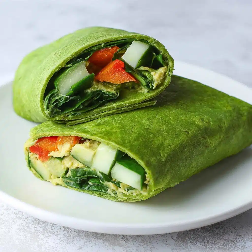 Spinach Protein Wraps Recipe - Recipe Image
