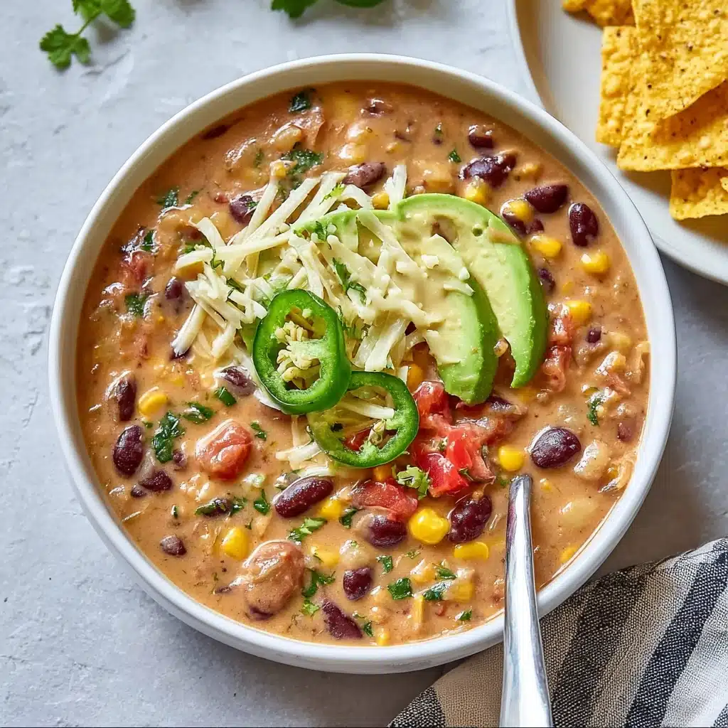 Crockpot Vegetarian Tortilla Soup Recipe - Recipe Image