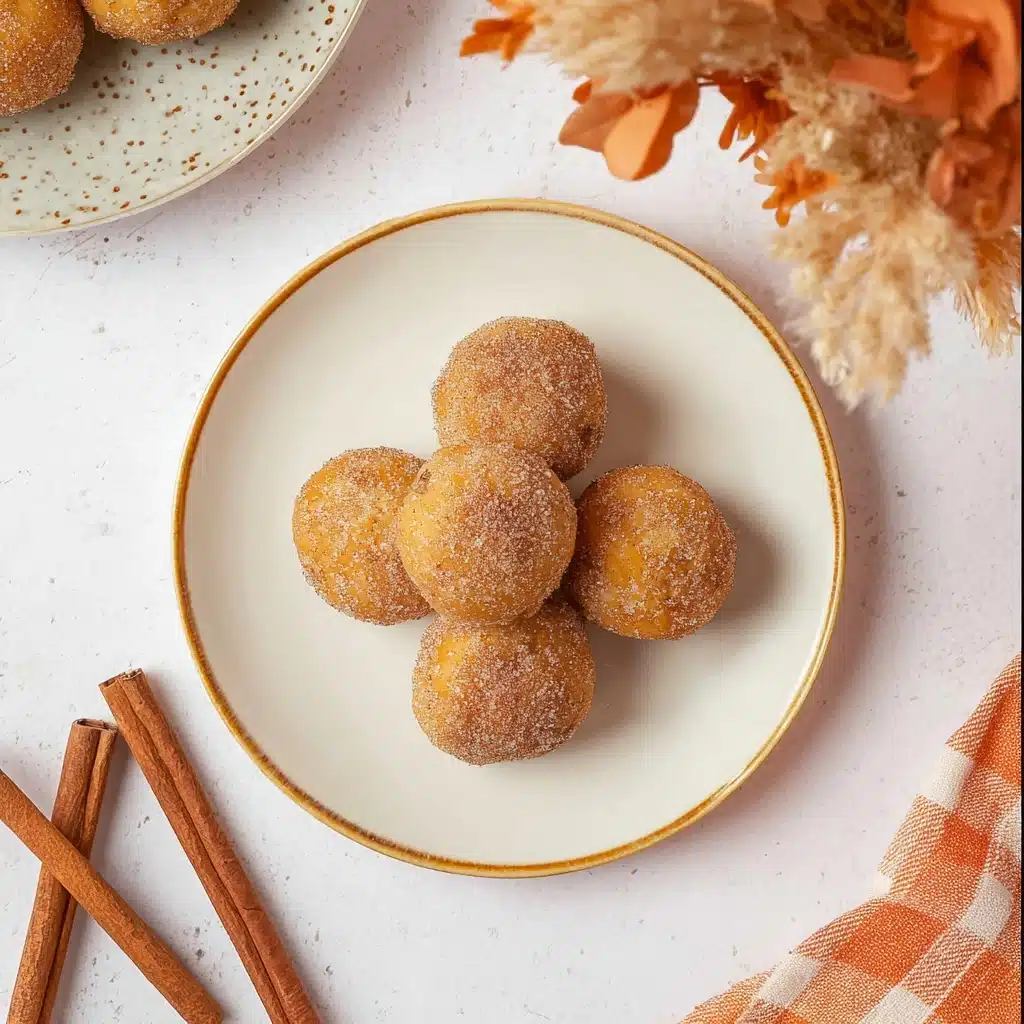 Easy Bisquick Pumpkin Donut Holes Recipe - Recipe Image