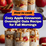 Apple Cinnamon Overnight Oats Recipe