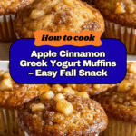 Apple Cinnamon Greek Yogurt Muffins Recipe