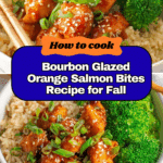 Florida Orange Juice Brown Sugar Bourbon Salmon Bites Recipe